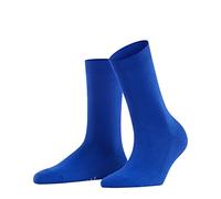 FALKE Softmerino W So lana algodón lisos 1 par, Calcetines Mujer, Azul Imperial 6065, 41-42