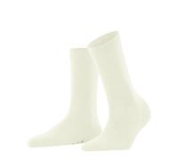 FALKE Softmerino W So lana algodón lisos 1 par, Calcetines Mujer, Blanco Off-White 2040, 39-40