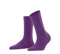 FALKE Softmerino W So lana algodón lisos 1 par, Calcetines Mujer, Rojo Phlox 8067, 37-38