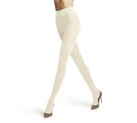 FALKE Softmerino W Ti lana algodón lisas 1 pieza, Pantimedias Mujer, Blanco Off-White 2040, 48-50