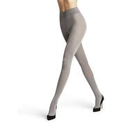 FALKE Softmerino W Ti lana algodón lisas 1 pieza, Pantimedias Mujer, Gris Light Grey Melange 3830, 38-40
