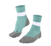 FALKE Stabilizing Cool calcetines para correr mujer sintético negro blanco anti ampollas fina vegan reduce el riesgo de esguinces con la zona de compresión 1 par