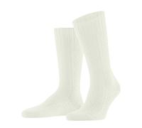 FALKE Stark Temper M So lana lisos 1 par, Calcetines Hombre, Blanco Off-White 2040, 39-42