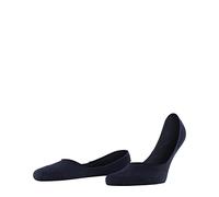FALKE Invisible Step Medium Cut Box M In algodón invisibles lisos 1 par, Calcetines pinkies Hombre, Azul Dark Navy 6375, 45-46