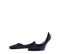 FALKE Invisible Step Medium Cut M In algodón invisibles lisos 1 par, Calcetines pinkies Hombre, Azul Dark Navy 6375, 39-40