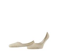 FALKE Invisible Step Medium Cut M In algodón invisibles lisos 1 par, Calcetines pinkies Hombre, Beis Sand Melange 4650, 43-44