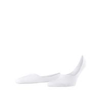 FALKE Invisible Step Medium Cut M In algodón invisibles lisos 1 par, Calcetines pinkies Hombre, Blanco White 2000, 43-44