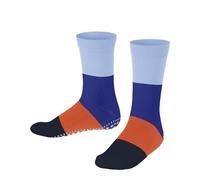 FALKE Summer K Hp algodón puños en la suela 1 par, Calcetines para casa Unisex niños, Azul Crystal Blue 6290, 23/26 EU