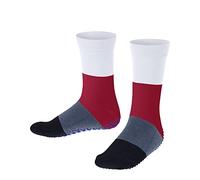 FALKE Summer K HP algodón puños en la suela 1 par, Calcetines para casa Unisex niños, Blanco (White 2000), 27-30