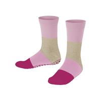 FALKE Summer K Hp algodón puños en la suela 1 par, Calcetines para casa Unisex niños, Rosa Thulit 8663, 31/34 EU