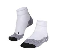 FALKE TE2 Short W Sso algodón antiampollas 1 par, Calcetines de tenis Mujer, Blanco White-Mix 2020, 39-40