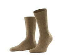 FALKE Teppich Im Schuh M So lana lisos 1 par, Calcetines Hombre, Marrón Nutmeg Melange 5410, 45-46