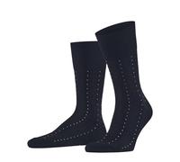 FALKE Tiago Dotted Line M So algodón fil d'Écosse estampados 1 par, Calcetines Hombre, Azul Space Blue 6116, 45-46