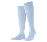 FALKE Tiago M Kh algodón fil d'Écosse sostenible lisos 1 par, Calcetines largos Hombre, Azul Bluebell 6244, 41-42