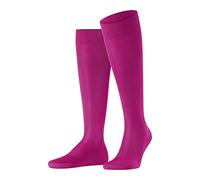 FALKE Tiago M Kh algodón fil d'Écosse sostenible lisos 1 par, Calcetines largos Hombre, Rojo Berry 8390, 41-42