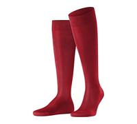 FALKE Tiago M Kh algodón fil d'Écosse sostenible lisos 1 par, Calcetines largos Hombre, Rojo Scarlet 8228, 43-44