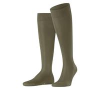 FALKE Tiago M Kh algodón fil d'Écosse sostenible lisos 1 par, Calcetines largos Hombre, Verde Crocodile 7503, 43-44