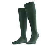 FALKE Tiago M Kh algodón fil d'Écosse sostenible lisos 1 par, Calcetines largos Hombre, Verde Hunter Green 7441, 41-42