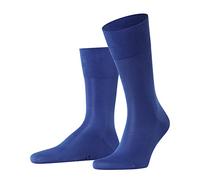 FALKE Tiago M So algodón fil d'Écosse sostenible lisos 1 par, Calcetines Hombre, Azul Sapphire 6055, 45-46