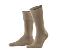 FALKE Tiago M So algodón fil d'Écosse sostenible lisos 1 par, Calcetines Hombre, Marrón Camel 5038, 45-46
