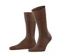 FALKE Tiago M So algodón fil d'Écosse sostenible lisos 1 par, Calcetines Hombre, Marrón Cappucino 5520, 43-44