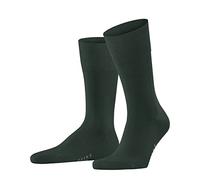 FALKE Tiago M So algodón fil d'Écosse sostenible lisos 1 par, Calcetines Hombre, Verde Hunter Green 7441, 41-42