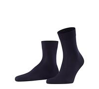 FALKE Tiago M Sso algodón fil d'Écosse sostenible lisos 1 par, Calcetines Hombre, Azul Dark Navy 6375, 43-44