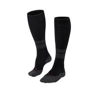 FALKE TK Compression W Kh lana hilo funcional con compresión 1 par, Calcetines para senderismo Mujer, Negro Black 3003, 35-38