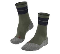 FALKE TK Stabilizing M SO lana hilo funcional anti-ampollas gruesa 1 par, Calcetines para senderismo Hombre, Verde (Herb 7756), 44-45