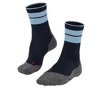 FALKE TK Stabilizing M So lana hilo funcional antiampollas gruesos 1 par, Calcetines para senderismo Hombre, Azul Marine 6120, 46-48