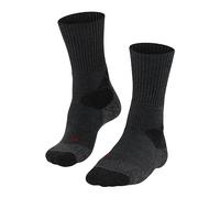 FALKE TKX Expedition W So hilo funcional lana antiampollas gruesos 1 par, Calcetines para senderismo Mujer, Gris Asphalt Melange 3180, 39-40