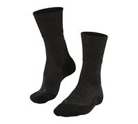 FALKE TK1 Adventure Wool W So lana hilo funcional antiampollas gruesos 1 par, Calcetines para senderismo Mujer, Gris Smog 3150, 41-42