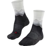 FALKE TK2 Explore W So lana hilo funcional antiampollas gruesos 1 par, Calcetines para senderismo Mujer, Negro Black 3002 Crest-O, 39-40