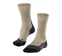 Falke TK2 Explore Cool M SO lyocell hilo funcional anti-ampollas gruesa 1 par, Calcetines para correr Hombre, Beis Nature Melange 4100, 42-43