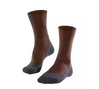 FALKE TK2 Explore Cool M So lyocell hilo funcional antiampollas gruesos 1 par, Calcetines para senderismo Hombre, Marrón Chestnut 5534, 42-43