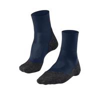 FALKE TK2 Explore Cool Short M Sso lyocell hilo funcional antiampollas gruesos 1 par, Calcetines para senderismo Hombre, Azul Stone Blue 6599, 39-41