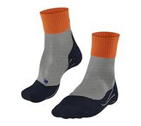 Falke TK2 Explore Cool Short M SSO lyocell hilo funcional anti-ampollas gruesa 1 par, Calcetines para correr Hombre, Gris (Light Grey 3406), 39-41