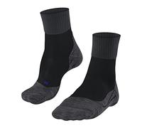 Falke TK2 Explore Cool Short M SSO lyocell hilo funcional anti-ampollas gruesa 1 par, Calcetines para correr Hombre, Negro (Black 3008), 44-45