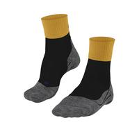 FALKE TK2 Explore Cool Short M Sso lyocell hilo funcional antiampollas gruesos, Calcetines para senderismo Hombre, Negro Black 3001, 39-41