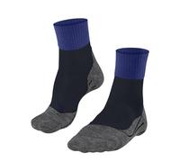 FALKE TK2 Explore Cool Short M Sso lyocell hilo funcional antiampollas gruesos, Calcetines para senderismo Hombre, Azul Cobalt 6118, 39-41