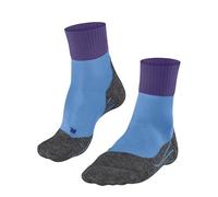 FALKE TK2 Explore Cool Short W Sso lyocell hilo funcional antiampollas gruesos 1 par, Calcetines para senderismo Mujer, Gris Morning Sky 6546, 41-42