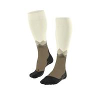 FALKE TK2 Explore Long M Kh lana hilo funcional antiampollas gruesos 1 par, Calcetines para senderismo Hombre, Beis Beige 4240, 39-41