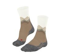 FALKE TK2 Explore M So lana hilo funcional antiampollas gruesos 1 par, Calcetines para senderismo Hombre, Beis Beige 4240, 44-45