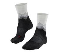 FALKE TK2 Explore W So lana hilo funcional antiampollas gruesos 1 par, Calcetines para senderismo Mujer, Negro Black 3002 Crest-O, 37-38