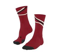 FALKE TK2 Explore W So lana hilo funcional antiampollas gruesos 1 par, Calcetines para senderismo Mujer, Rojo Scarlet 8070 Iconic, 35-36