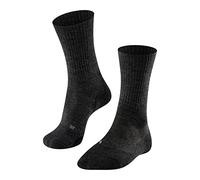 Falke Calcetines para senderismo TK2 Explore Wool M – lana antiampollas, Gris Smog 44-45