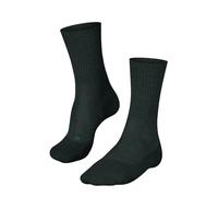 FALKE TK2 Explore Wool W So lana hilo funcional antiampollas gruesos 1 par, Calcetines para senderismo Mujer, Verde Holly 7385, 35-36