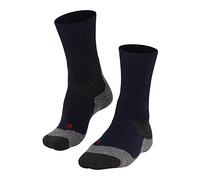FALKE TK4 Expedition M SO lana anti-ampollas gruesa 1 par, Calcetines para senderismo Hombre, Azul (Marine 6120), 39/41 EU