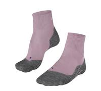 FALKE TK5 Wander Cool Short W Sso lyocell hilo funcional antiampollas finos 1 par, Calcetines para senderismo Mujer, Rosa Thulit 8663, 37-38