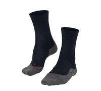 FALKE TK5 Wander W So lana hilo funcional antiampollas finos 1 par, Calcetines para senderismo Mujer, Azul Marine 6120, 39-40